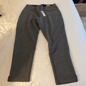 Weekends by Chico’s grey “scuba knit pull on pant” size Chico’s 1.